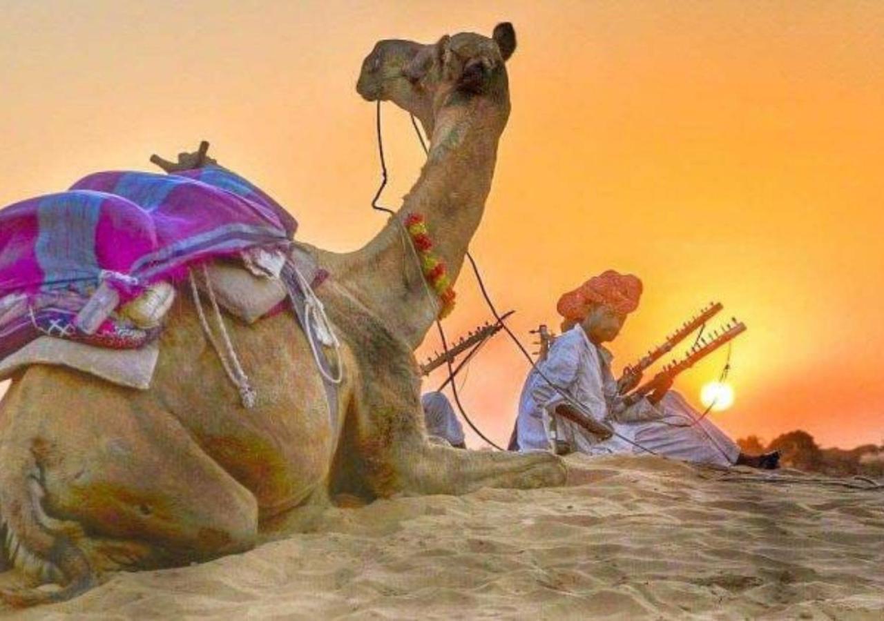 Saffron Heritage Desert Camp Jaisalmer Exterior photo